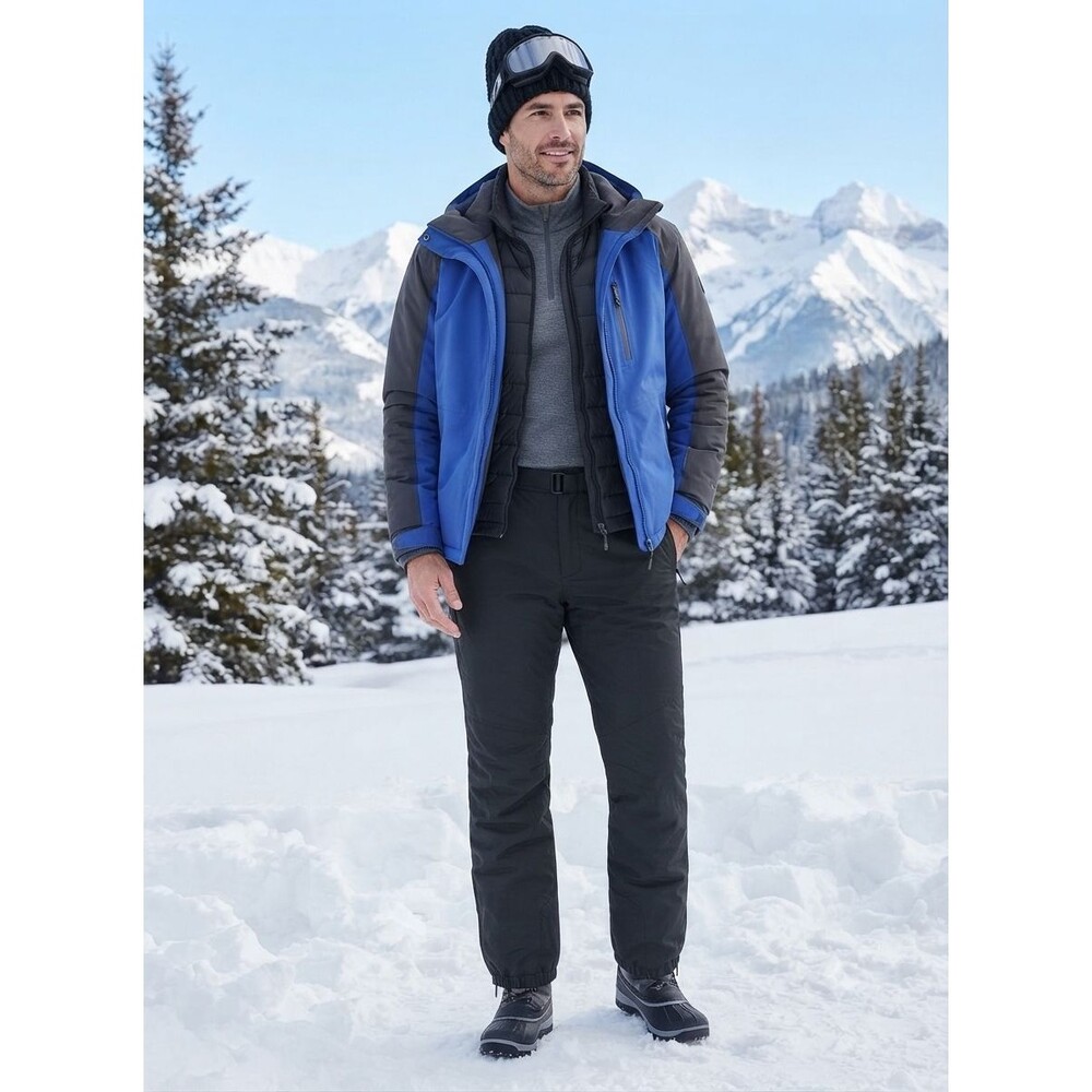 Vintage CB Sports Ski Pants Black L Insulated Snowboard Winter RN79258 Gorpcore